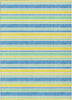 Piper Looms Chantille Stripes ACN531 Yellow Area Rug