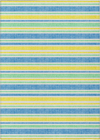 Piper Looms Chantille Stripes ACN531 Yellow Area Rug