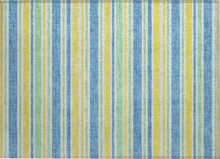 Piper Looms Chantille Stripes ACN531 Yellow Area Rug