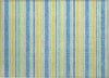 Piper Looms Chantille Stripes ACN531 Yellow Area Rug