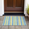 Piper Looms Chantille Stripes ACN531 Yellow Area Rug