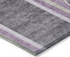 Piper Looms Chantille Art Deco ACN532 Purple Area Rug