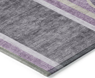 Piper Looms Chantille Art Deco ACN532 Purple Area Rug