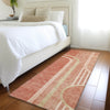 Piper Looms Chantille Art Deco ACN532 Salmon Area Rug