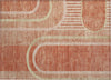 Piper Looms Chantille Art Deco ACN532 Salmon Area Rug