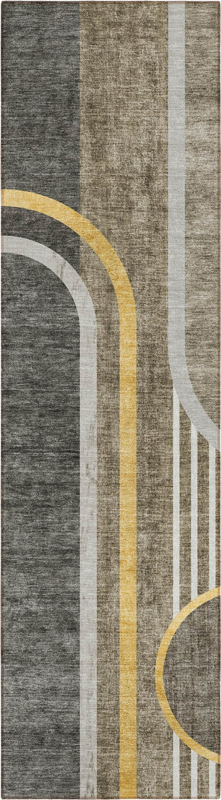 Piper Looms Chantille Art Deco ACN532 Taupe Area Rug