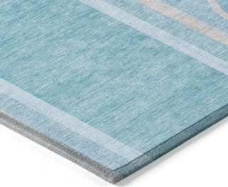 Piper Looms Chantille Art Deco ACN532 Teal Area Rug