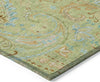 Piper Looms Chantille Paisley ACN533 Aloe Area Rug