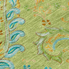 Piper Looms Chantille Paisley ACN533 Aloe Area Rug