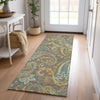 Piper Looms Chantille Paisley ACN533 Chocolate Area Rug