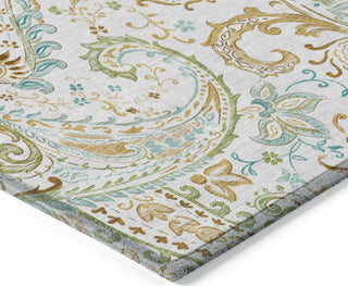 Piper Looms Chantille Paisley ACN533 Ivory Area Rug