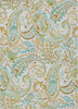 Piper Looms Chantille Paisley ACN533 Ivory Area Rug