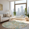 Piper Looms Chantille Paisley ACN533 Ivory Area Rug