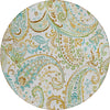 Piper Looms Chantille Paisley ACN533 Ivory Area Rug