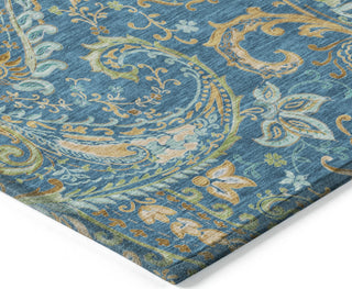 Piper Looms Chantille Paisley ACN533 Navy Area Rug