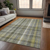 Piper Looms Chantille Plaid ACN534 Gray Area Rug