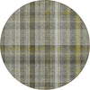 Piper Looms Chantille Plaid ACN534 Gray Area Rug