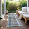 Piper Looms Chantille Plaid ACN534 Green Area Rug