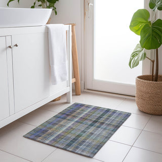 Piper Looms Chantille Plaid ACN534 Green Area Rug