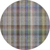 Piper Looms Chantille Plaid ACN534 Pewter Area Rug