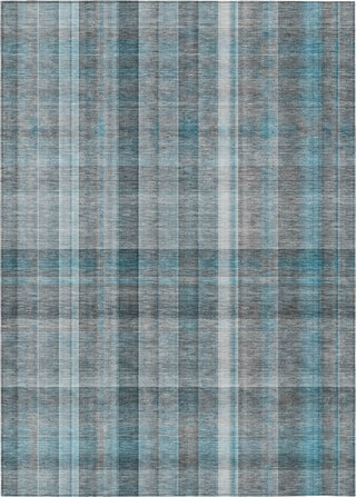 Piper Looms Chantille Plaid ACN534 Teal Area Rug