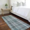 Piper Looms Chantille Plaid ACN534 Teal Area Rug