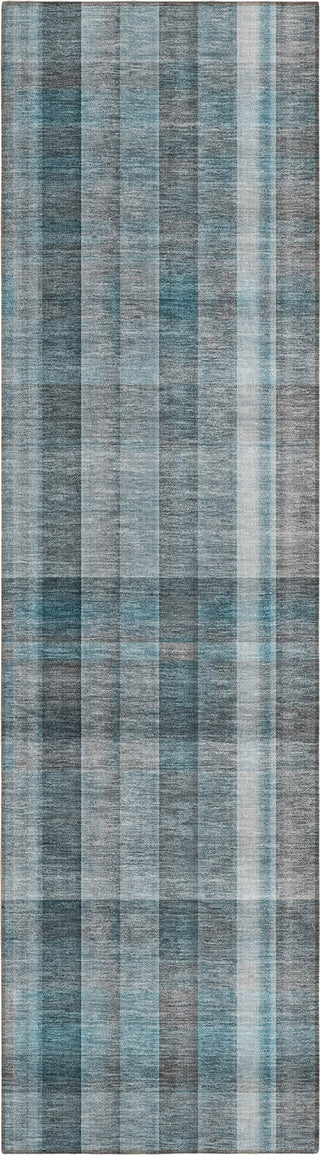 Piper Looms Chantille Plaid ACN534 Teal Area Rug