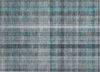 Piper Looms Chantille Plaid ACN534 Teal Area Rug