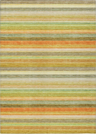 Piper Looms Chantille Stripes ACN535 Aloe Area Rug