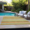 Piper Looms Chantille Stripes ACN535 Aloe Area Rug