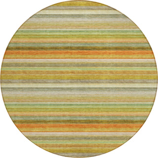 Piper Looms Chantille Stripes ACN535 Aloe Area Rug