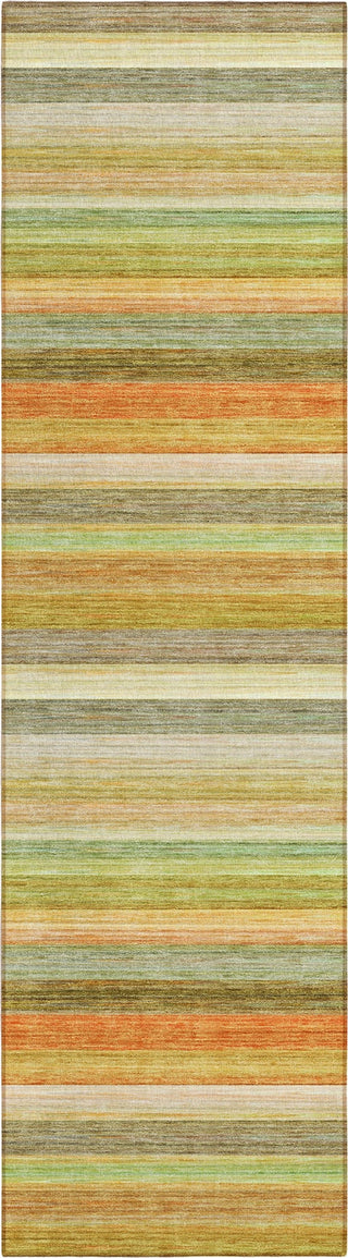 Piper Looms Chantille Stripes ACN535 Aloe Area Rug