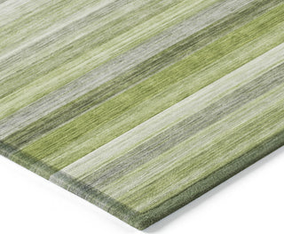 Piper Looms Chantille Stripes ACN535 Fern Area Rug