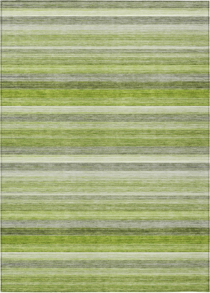 Piper Looms Chantille Stripes ACN535 Fern Area Rug