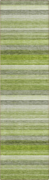 Piper Looms Chantille Stripes ACN535 Fern Area Rug