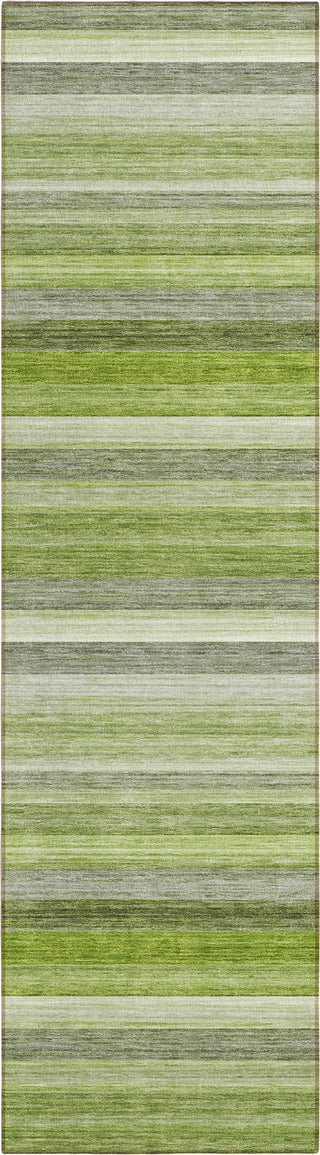 Piper Looms Chantille Stripes ACN535 Fern Area Rug