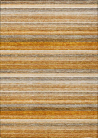 Piper Looms Chantille Stripes ACN535 Paprika Area Rug