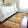 Piper Looms Chantille Stripes ACN535 Paprika Area Rug