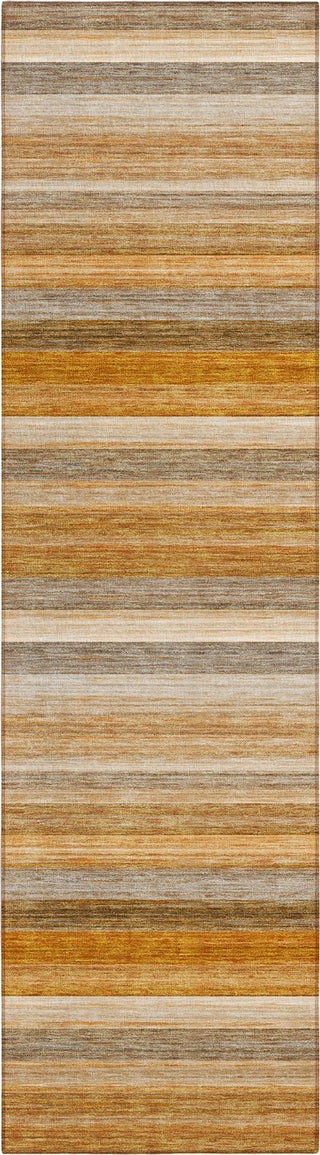 Piper Looms Chantille Stripes ACN535 Paprika Area Rug