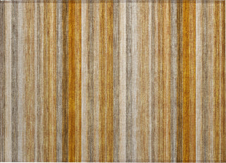 Piper Looms Chantille Stripes ACN535 Paprika Area Rug