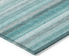 Piper Looms Chantille Stripes ACN535 Teal Area Rug