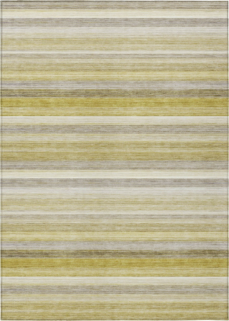 Piper Looms Chantille Stripes ACN535 Wheat Area Rug