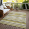 Piper Looms Chantille Stripes ACN535 Wheat Area Rug