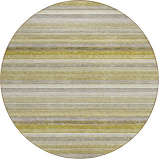 Piper Looms Chantille Stripes ACN535 Wheat Area Rug