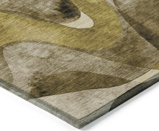 Piper Looms Chantille Abstract ACN536 Coffee Area Rug