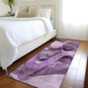 Piper Looms Chantille Abstract ACN536 Purple Area Rug