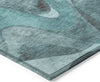 Piper Looms Chantille Abstract ACN536 Teal Area Rug