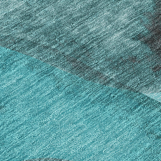 Piper Looms Chantille Abstract ACN536 Teal Area Rug