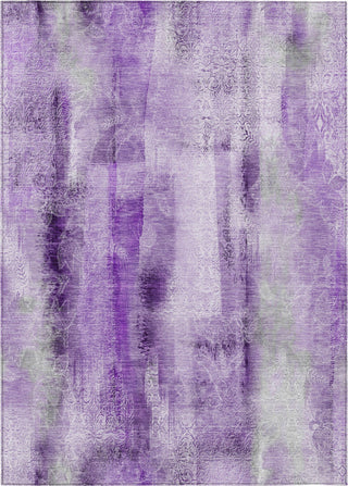 Piper Looms Chantille Casual ACN537 Purple Area Rug