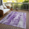 Piper Looms Chantille Casual ACN537 Purple Area Rug